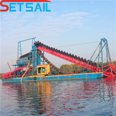 Dredger de minería de oro y diamantes con características personalizadas