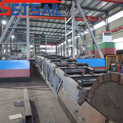 Excavadora de oro para paquetes fluviales con cadena multicolor Peso bruto 90000.000kg