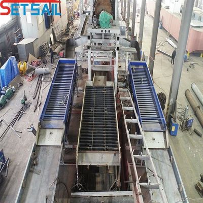 Dredger de extracción fluvial automático completo para depósitos de oro y diamantes