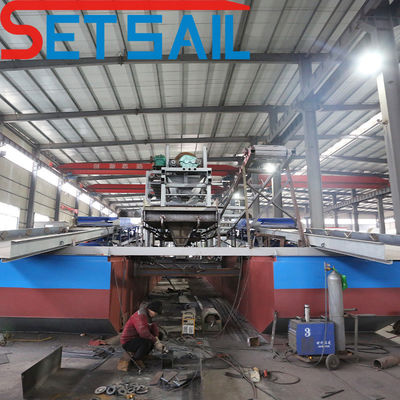 Dredger de oro y diamantes QHM-1 con material resistente a la corrosión