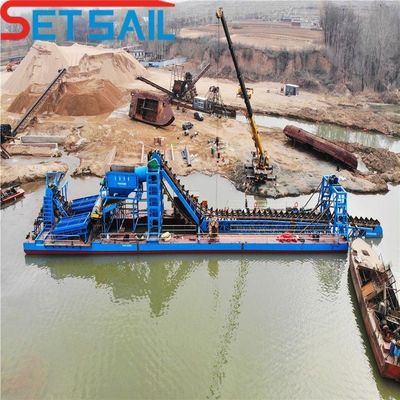 14L-39L Consumo total de combustible Excavadora de arena y barro con máquina de diamantes de oro