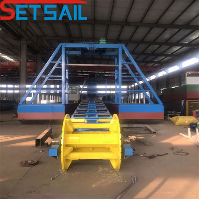 Precio asequible CTD Tipo de ranura Cadena Cisterna de arena excavadora de oro con 128PCS-176PCS cantidad de cadena