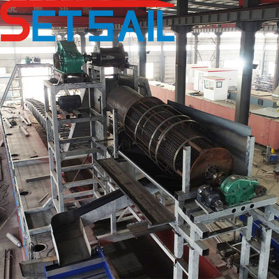 Dredger de arena de oro de río de Chain Bucket para el diamante por consumo total de combustible 14L-39L