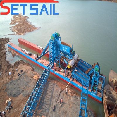 Maquinaria para la extracción y recuperación de diamantes de oro