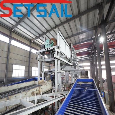 Dredger de oro de cubo de cadena con máquina de jigging Consumo total de combustible 14L-39L