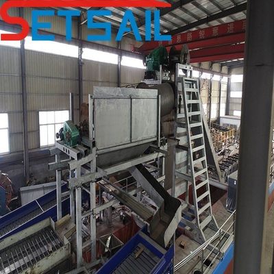 Dredger de oro de cubo de cadena con máquina de jigging Consumo total de combustible 14L-39L