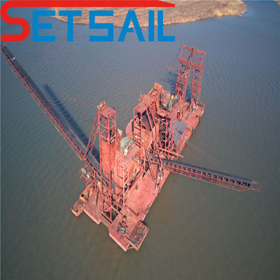 Chain Bucket River Gold Diamond Dredger para la extracción de estaño en lagos 30 días de devolución de reembolsos