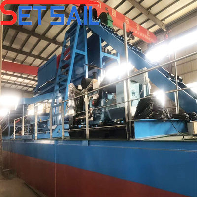 QHSD-27 Motor eléctrico de conducción de la cadena cubo de arena de oro excavadora para el diamante a un precio asequible