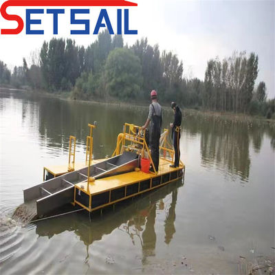 Maquinaria para la minería de oro y diamantes de Chain Bucket River con 172PCS-200PCS