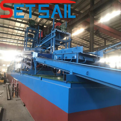 MM-31 Máquina de extracción de oro de gran capacidad con una longitud total de 24-38 m