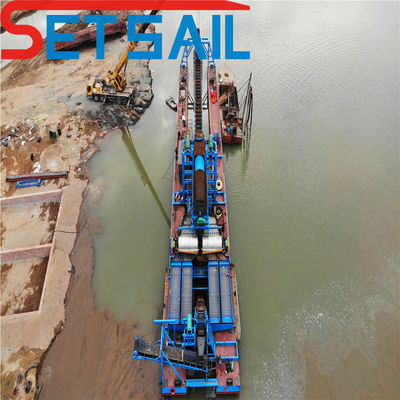 Equipo de minería fluvial de última generación para oro y diamantes Servicio posventa de por vida