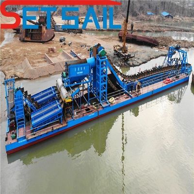 Equipo de minería fluvial de última generación para oro y diamantes Servicio posventa de por vida