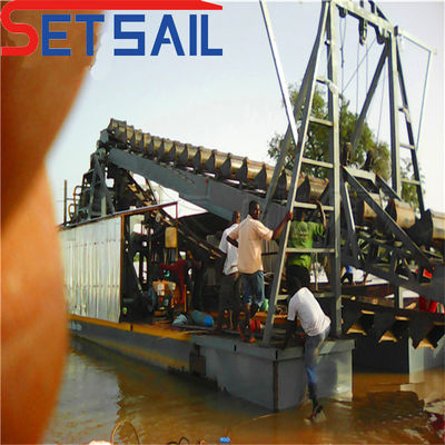 Equipo de dragado de diamantes para el transporte marítimo de mercancías