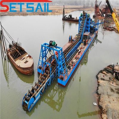 Equipo de extracción de oro de la cadena eléctrica Bucket River para el diamante y el servicio de toda la vida