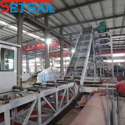 95kw-260kw Total de la cadena de energía Reservorio de cubo de arena equipo de dragado de diamantes para el oro