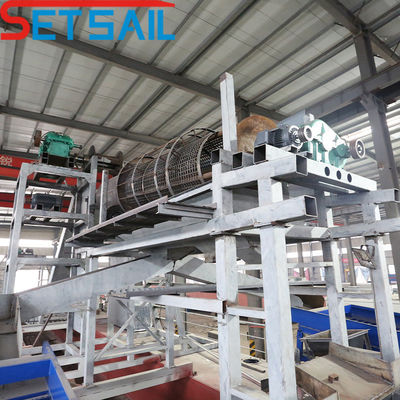 95kw-260kw Total de la cadena de energía Reservorio de cubo de arena equipo de dragado de diamantes para el oro