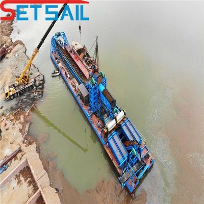 EE.UU. Excavadora de minería fluvial multifunción con paracaídas de agitación de oro multifunción