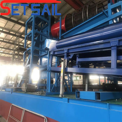 Dredger de extracción de oro con tipo de potencia eléctrica y consumo total de combustible de 14L-39L