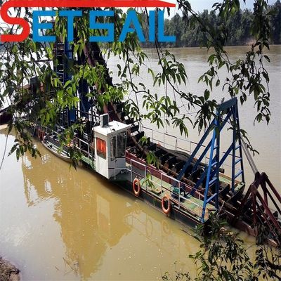1.0m-2m Barco de minería de oro con paracaídas de agitación y alfombra 30 días de garantía de reembolso