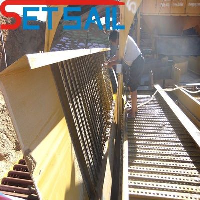 Cummis y Weichai Generador Maquinaria de minería de oro y diamantes con chute de vibración