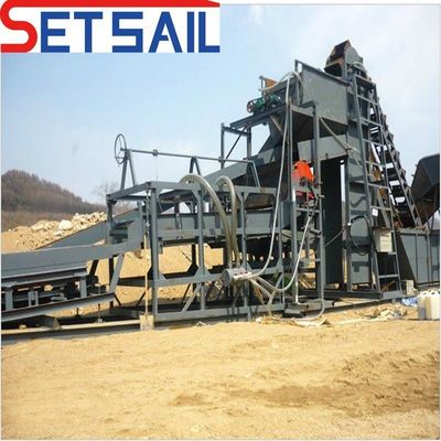 Máquina de extracción de diamantes de tierra centrífuga de 380V con capacidad de 10T Durable y potente