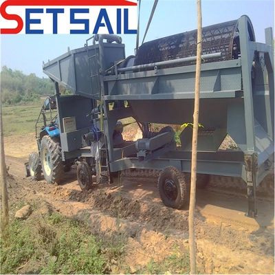 Máquina de extracción de diamantes de tierra centrífuga de 380V con capacidad de 10T Durable y potente