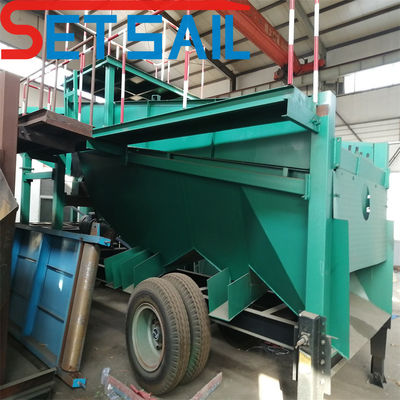 Maquinaria de minería de oro, diamante, hierro y arena con potencia total del generador de 120kw-2000kw