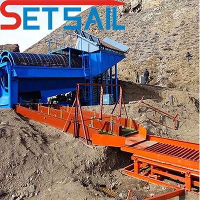 QHLMM-10 Selección de maquinaria de minería de oro y diamantes de la tierra Capacidad 100m3-500m3