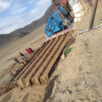 1 juego Min.Order Maquinaria de minería terrestre de oro y diamantes Equipo con paracaídas de agitación
