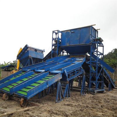 120kw-2000kw Potencia total del generador LM-8 Trommel Land Máquina de extracción de oro y diamantes