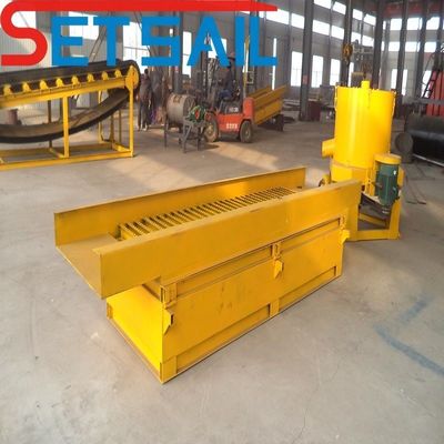 Máquina de alimentación de 10-100kw para minería 2 metros construido chute tierra oro y equipo de diamantes