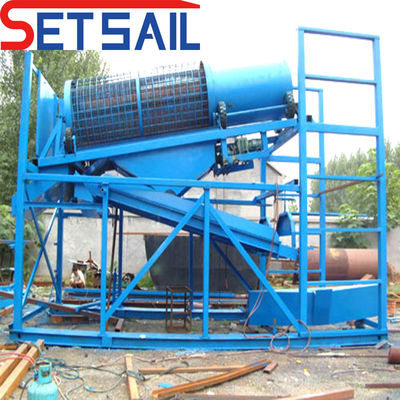 Potencia de la máquina de alimentación 10-100kw Equipo de minería de oro y diamantes con bomba de agua