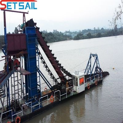75kw-150kw Generador de la cadena de energía del cubo de oro excavadora para la extracción y recuperación de oro