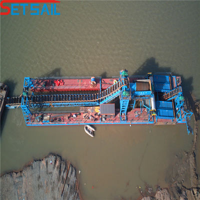 75kw-150kw Generador de energía Maquinaria de minería de ríos para la minería de estaño de diamantes de Lake Gold