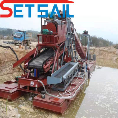 Generador de motor diesel de 75-150 kW para equipos de extracción de oro en máquinas de minería fluvial