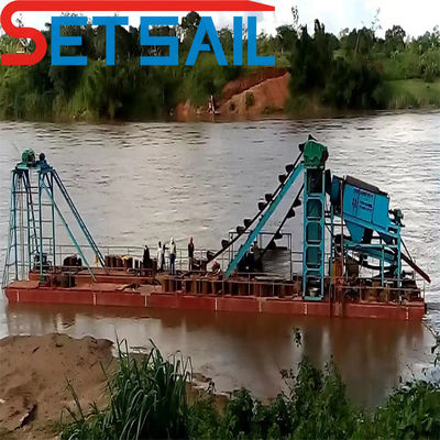 Generador de motor diesel de 75-150 kW para equipos de extracción de oro en máquinas de minería fluvial