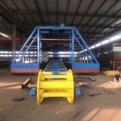 Dredger de arena de cubo de cadena de oro / diamante con máquina de jigging y equipo de agitación