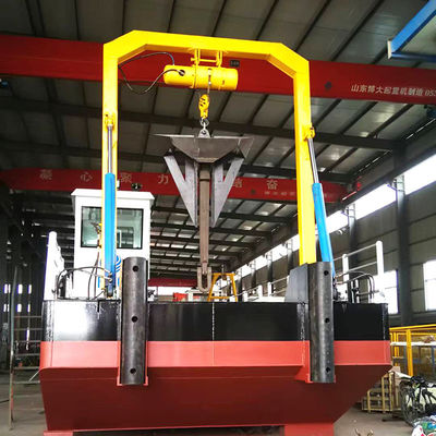 Barca de transporte de combustible diesel con doble hélice 70 kg X2 cantidad y peso de anclaje