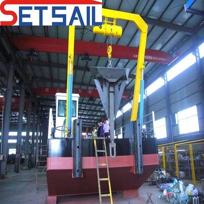 Consumo total de combustible 33L-55L Servicio multifunción Barco de trabajo para el transporte