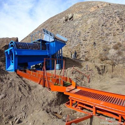 Maquinaria de extracción de diamantes de tierra para el procesamiento de oro en tierra