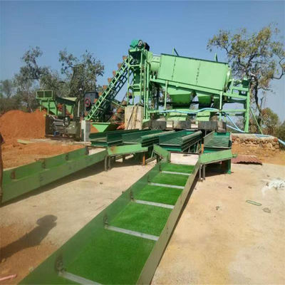 Materiales resistentes a la corrosión Maquinaria para la extracción de oro terrestre con equipo para la extracción de diamantes