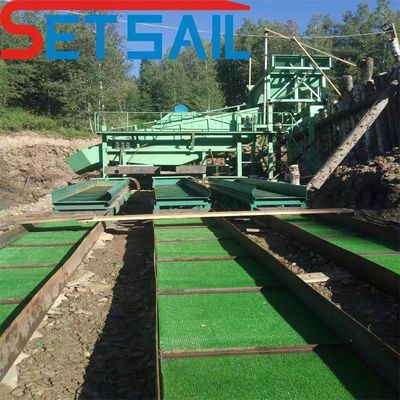 Máquinas de minería terrestre de 50-500 toneladas de capacidad y rendimiento para el flujo de agua de polvo de hierro 200m3/h