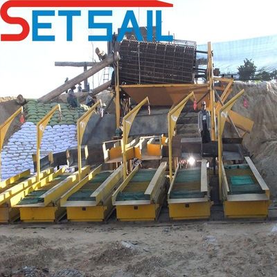 Capacidad de centrifugadora de 50-500 toneladas Potencia de 7,5 a 50 kW Máquinas de minería de oro con paracaídas de agitación