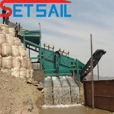 Potencia de la centrífuga 7.5-50kw Maquinaria de minería terrestre con pantalla de trompa y caudal de agua de 200 m3/h
