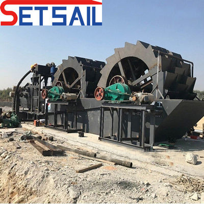 2200mm Diámetro de la rueda de agua rueda de arena de limpieza de la máquina con bomba de agua de alta presión
