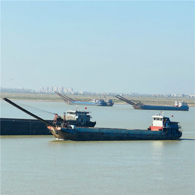 33kw-100kw Generador de energía autopropulsado Barca de transporte de arena fluvial para carga de 500 t