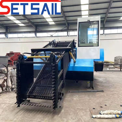 Nave de limpieza de vías fluviales con cortador/recolector/almacenador Tipo de hélice motriz