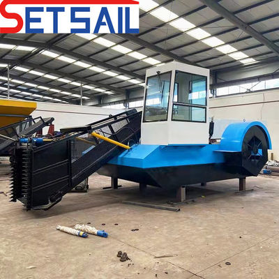 Nave de limpieza de vías fluviales con cortador/recolector/almacenador Tipo de hélice motriz