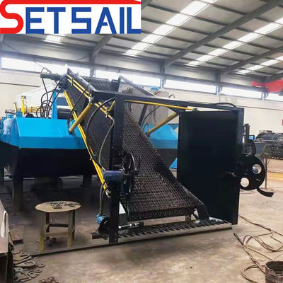 Nave de limpieza de vías fluviales con cortador/recolector/almacenador Tipo de hélice motriz