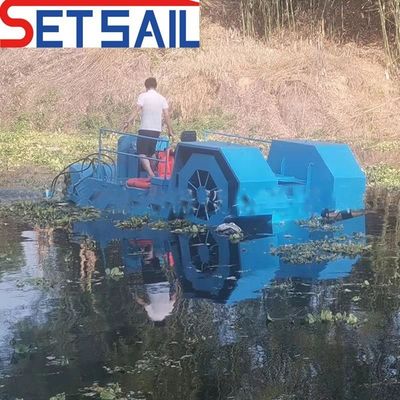 7.2m-25m Larga total Recolector de algas Buque de recolección de plantas acuáticas
